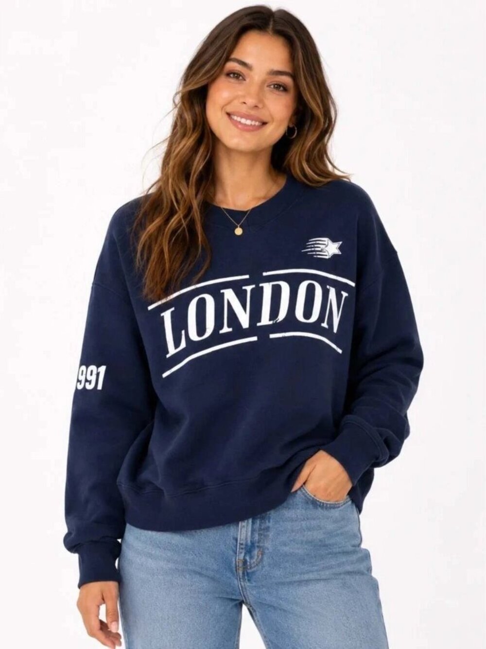 NEW wild fable london graphic sweatshirt 🤍 m